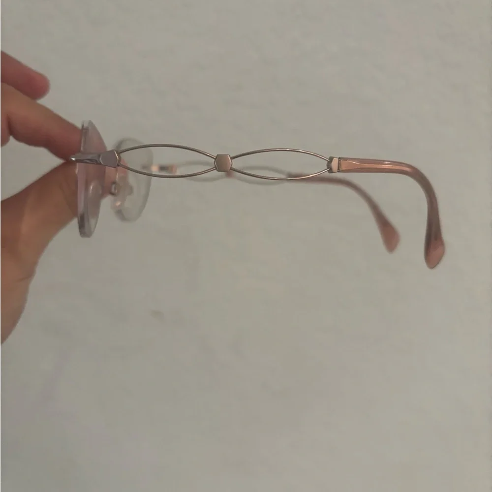 Charmant Line Art XL 2105 Titan Half Rim Eyeglasses Frames 51-17 135 Japan